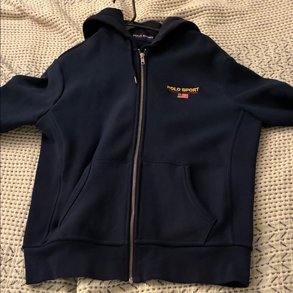 Polo Sport by Ralph Lauren Navy Hoodie with Logo